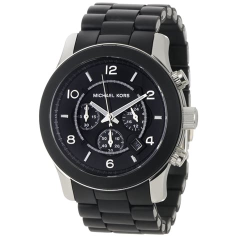 relogio michael kors preto|michael kors relogios macy's.